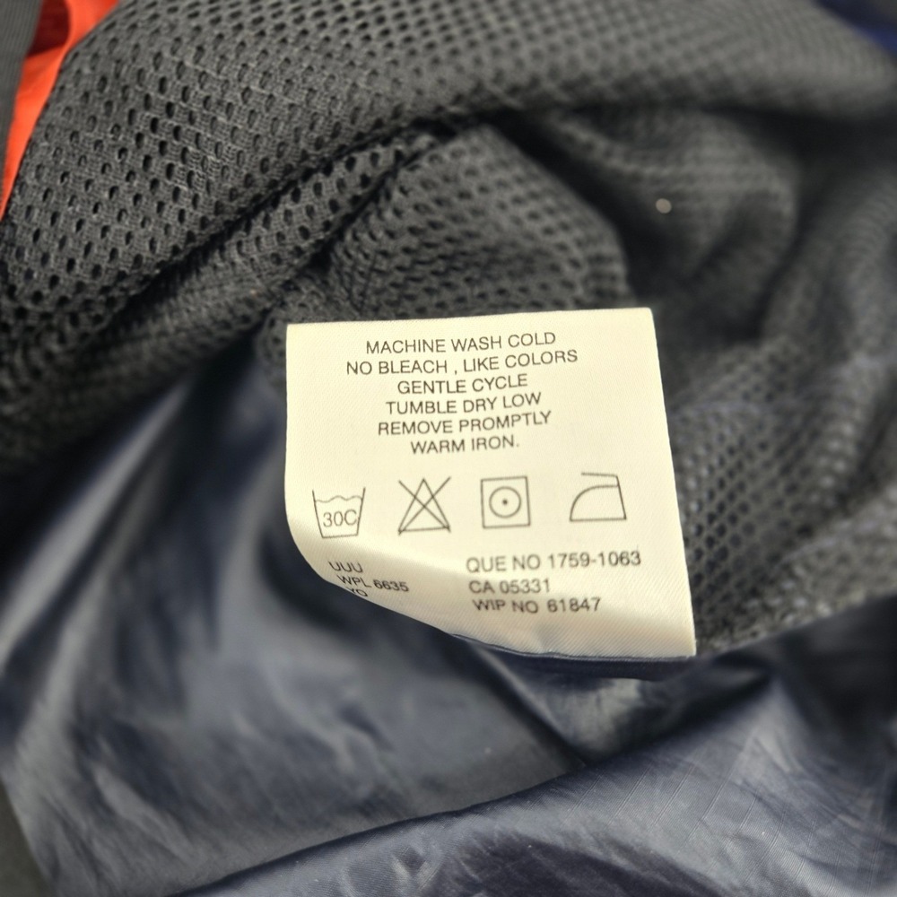 Woolrich John Rich & Bros Vintage Vest L Navy Blue Mesh Lined Windbreaker EUC - Picture 9 of 10